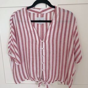 RAILS striped buttoned shirt (small)